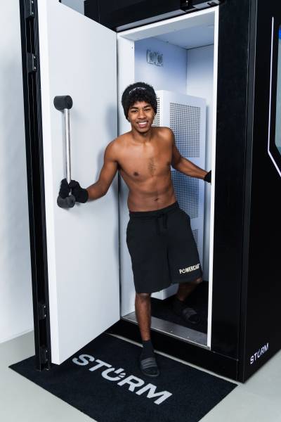 Storm chambre de cryothérapie football