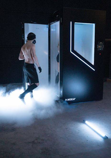 Chambre de cryothérapie corps entier électrique et individuelle : la chambre PowerCab® fabriquée en Allemagne